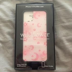 Wildflower I phone 11 pro max case (BRAND NEW)